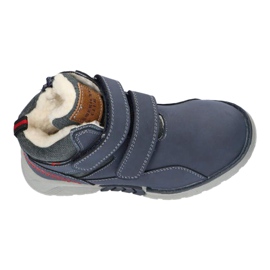 American Club XD18 / 21 Navy Calzado deportivo cálido con pelo azul marino 3