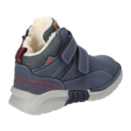 American Club XD18 / 21 Navy Calzado deportivo cálido con pelo azul marino 4