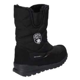 Botas de nieve softshell impermeables con membrana American Club SN22 / 21, negro 2