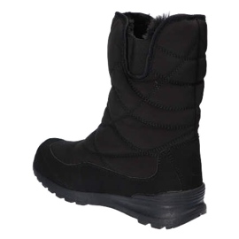 Botas de nieve softshell impermeables con membrana American Club SN22 / 21, negro 4