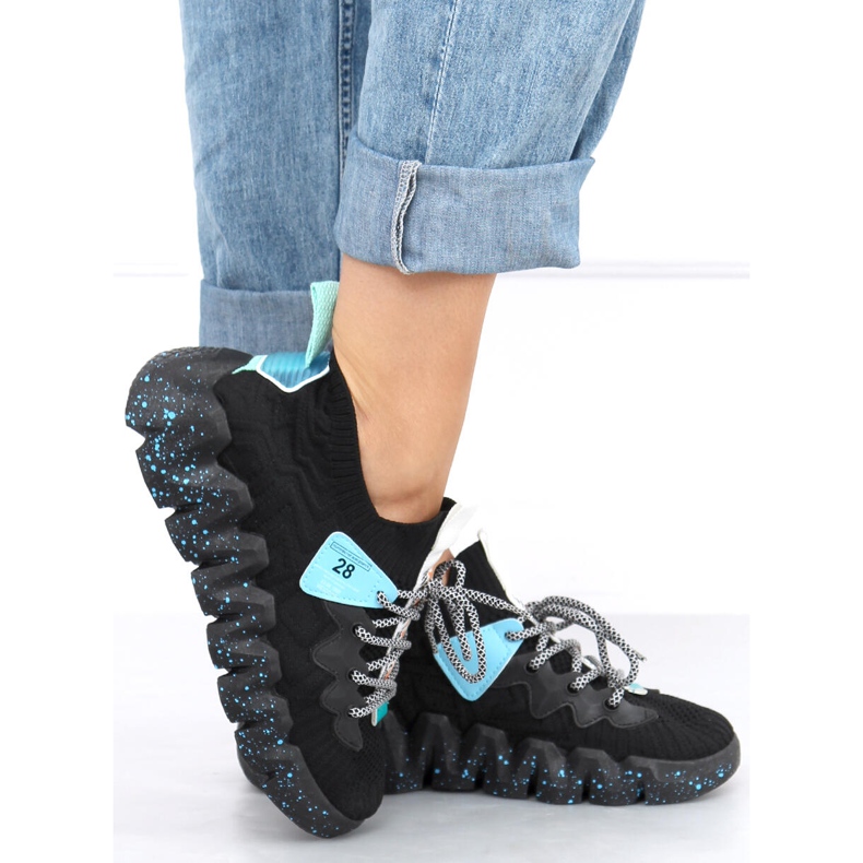 Negro NB387 Calzado deportivo de suela alta Allblack 2