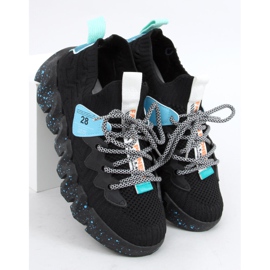 Negro NB387 Calzado deportivo de suela alta Allblack 5