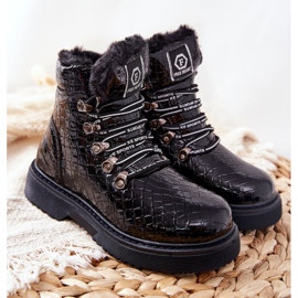 Botas negras para niños con aislamiento de piel Doreen negro negro 6