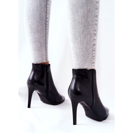 Botas De Mujer Con Tacón Alto Sergio Leone BT501 negro 1