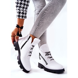 Botas Calentadas Con Piel Sergio Leone Blanco TR740 2