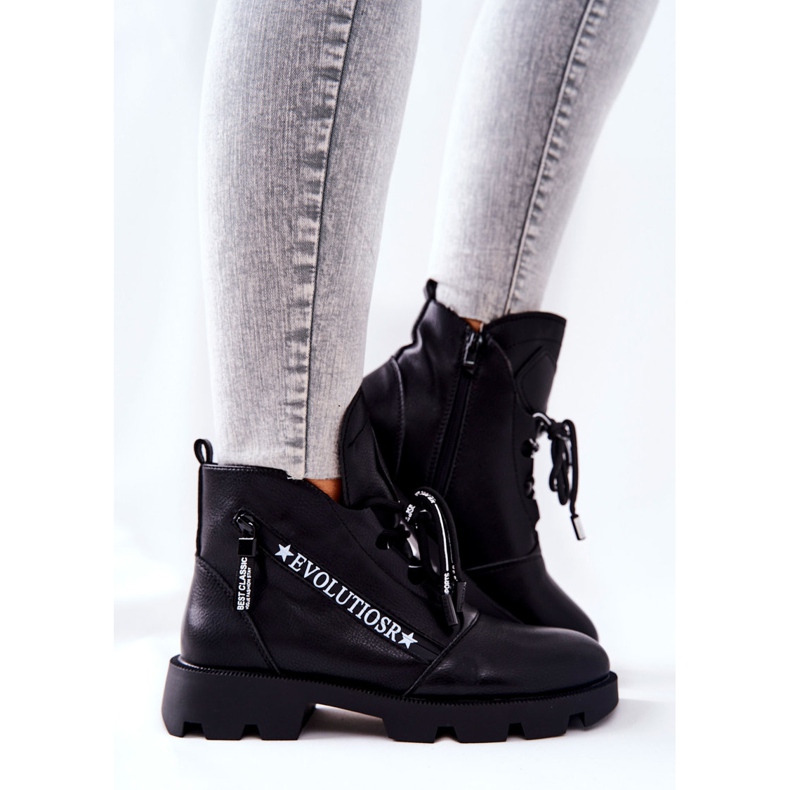 Botas Calentadas Con Piel Sergio Leone Negra TR740 negro 2