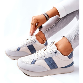Zapatos Deportivos Memory Foam Big Star II274397 Gris-Azul 8