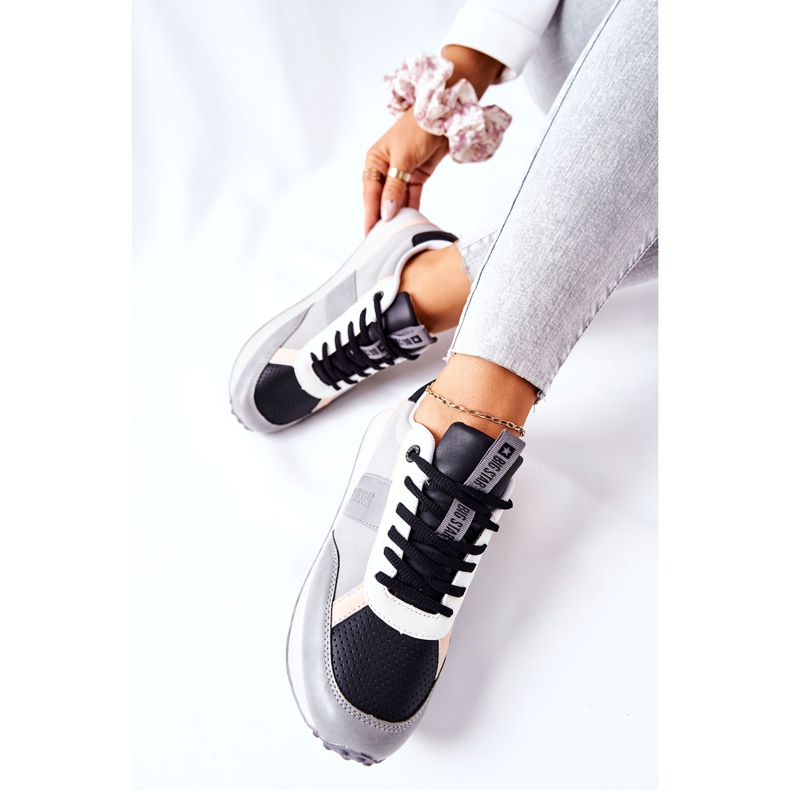 Zapatos Deportivos Memory Foam Big Star II274398 Gris-Negro 1