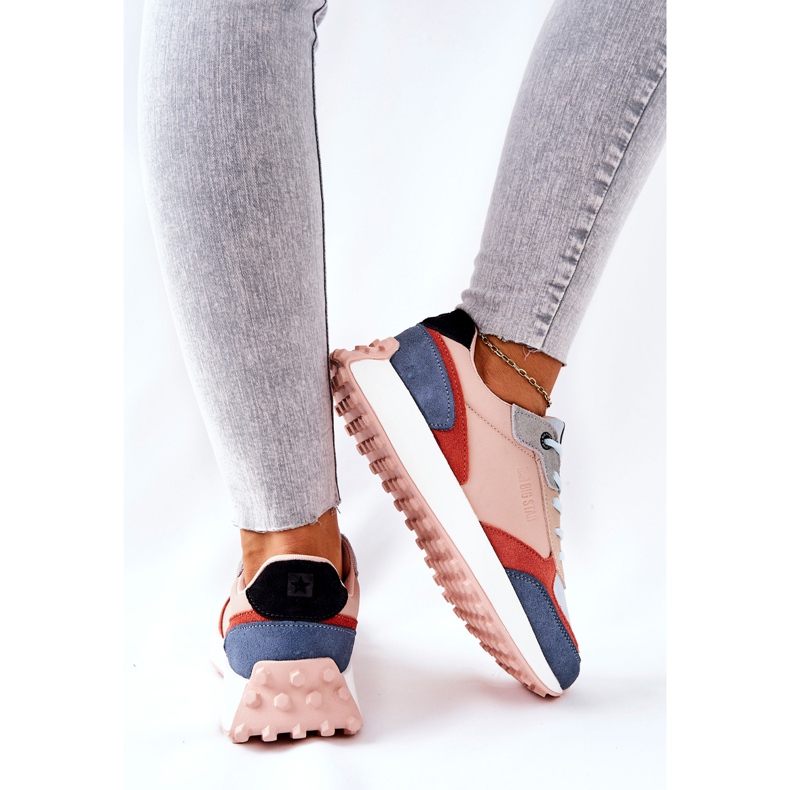 Zapatos Deportivos Memory Foam Big Star II274401 Beige-Azul 1