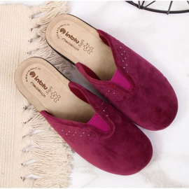 Zapatillas de casa con cuña Inblu W ARC3 ciruela rojo multicolor 1