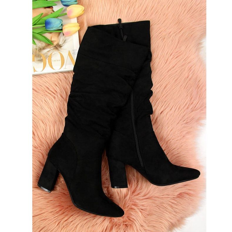 Botas aislantes, arrugadas Vinceza W JAN42A negro 2 Botas aislantes, arrugadas Vinceza W JAN42A negro 2