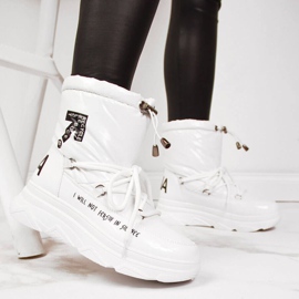 Botas de nieve en la plataforma Vinceza W JAN48B blanco 1 Botas de nieve en la plataforma Vinceza W JAN48B blanco 1