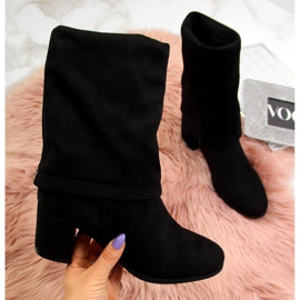 Vinceza W JAN34A botas con vuelta aislantes negro 2 Vinceza W JAN34A botas con vuelta aislantes negro 2