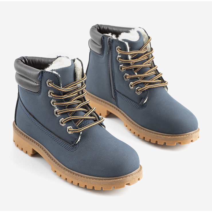 Bota infantil azul marino Faye 1