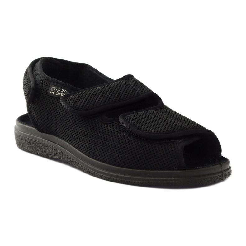 Befado 733m007 sandalias sanitarias Dr.Orto negro 1