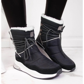 Botas de nieve con aislamiento gris Big Star W II274281 2