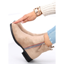 Botas Isabel de gamuza Khaki beige 1 Botas Isabel de gamuza Khaki beige 1