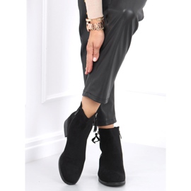 Botas Isabel Black de ante negro 2