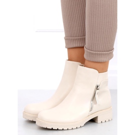 Botines Chelsea Mujer Kora Beige 1