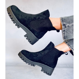 Botines Chelsea de mujer Nasty Black negro 3