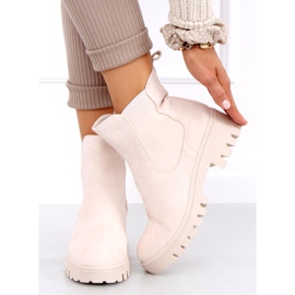 Botines Chelsea Mujer Nasty Beige 1