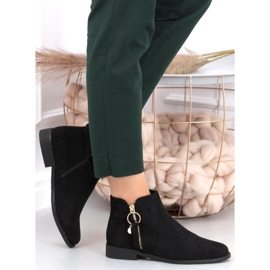 Botines Chelsea Mujer Viki Black negro 2