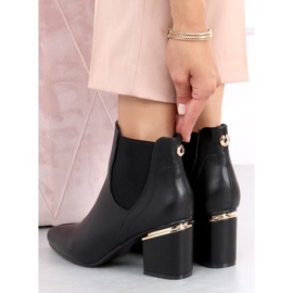 Botines Chelsea Mari Negro 4