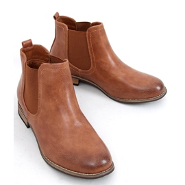 Botas Chelsea clásicas para mujer Gerd Camel marrón 2
