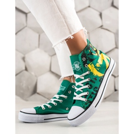 Zapatillas New Age verdes 1