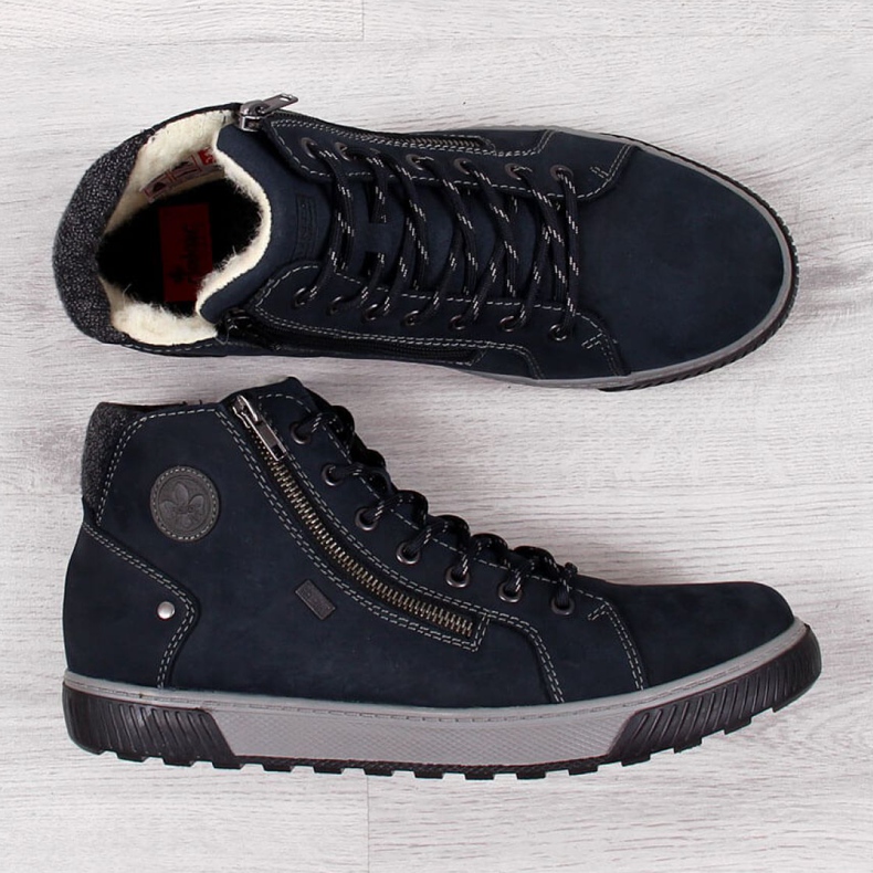 Botas aislantes Rieker 38920 M azul marino 2