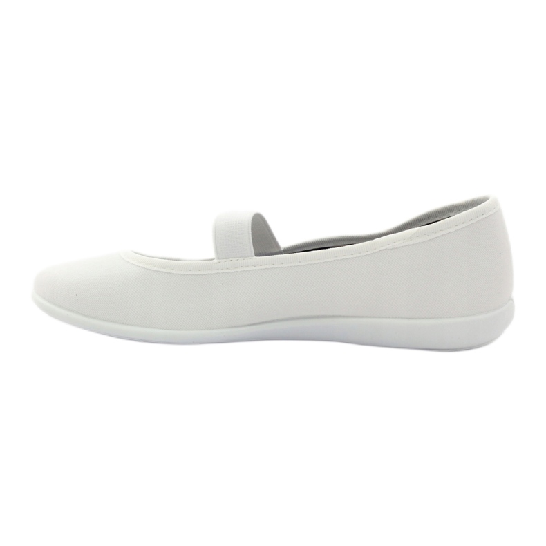 Zapatillas de mujer blancas Befado 493Q003 blanco 2