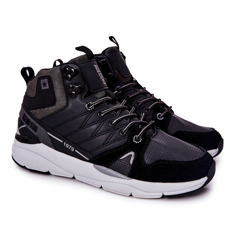 Zapatos High Sport Hombre Big Star II174223 Negro 2