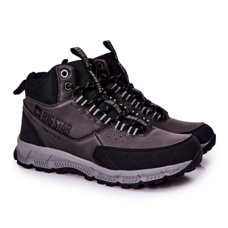 Zapatos Deportivos Altos Big Star II174176 Negro 2