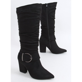 Botas de tacón Kristin Black negro 2