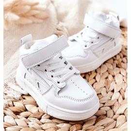 FR1 Zapatillas Deportivas Altas Infantiles Bartnie Blancas blanco 4