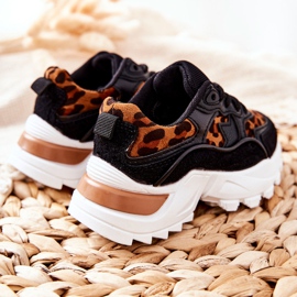 FR1 Zapatillas Deportivas Infantiles Sneakers Marrón y Negro Nila blanco 2