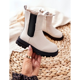 FR1 Botas de abrigo para niños Beige Alanya negro 6