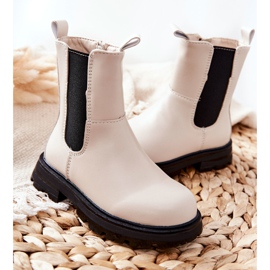 FR1 Botas de abrigo para niños Beige Alanya negro 5