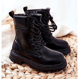FR1 Botas Infantiles Clásicas Negras Con Cremallera Clarika negro 5