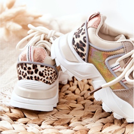 Zapatillas Deportivas Infantiles Deportivas Beige Rommie 6