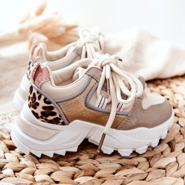 Zapatillas Deportivas Infantiles Deportivas Beige Rommie 7