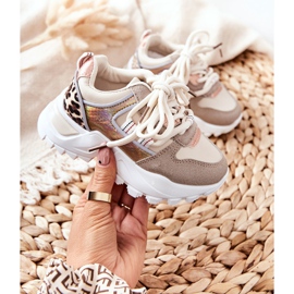 Zapatillas Deportivas Infantiles Deportivas Beige Rommie 9
