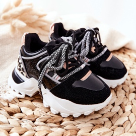 FR1 Zapatillas Deportivas Infantiles Zapatillas Negro Rommie multicolor 6