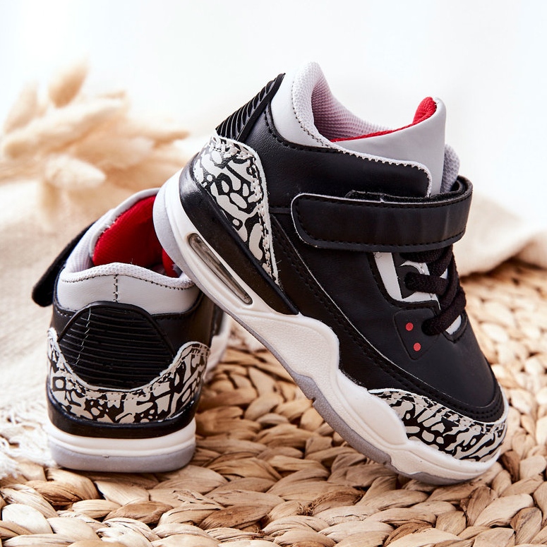 Zapatillas Deportivas Infantiles Lino Blanco y Negro 2 Zapatillas Deportivas Infantiles Lino Blanco y Negro 2