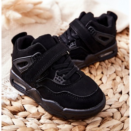 FR1 Zapato Deportivo Infantil Piel Negro Marisa 4