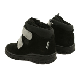 Botas Negras Impermeables con Velcro Mazurek 1360 negro gris 3