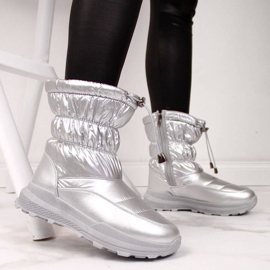 Botas de nieve metalizadas News W EVE310C plateado plata 1