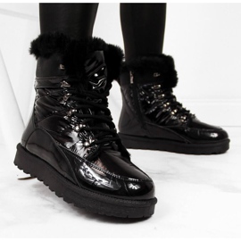 Botas de nieve con aislamiento Potocki W WOL27A negro 1 Botas de nieve con aislamiento Potocki W WOL27A negro 1