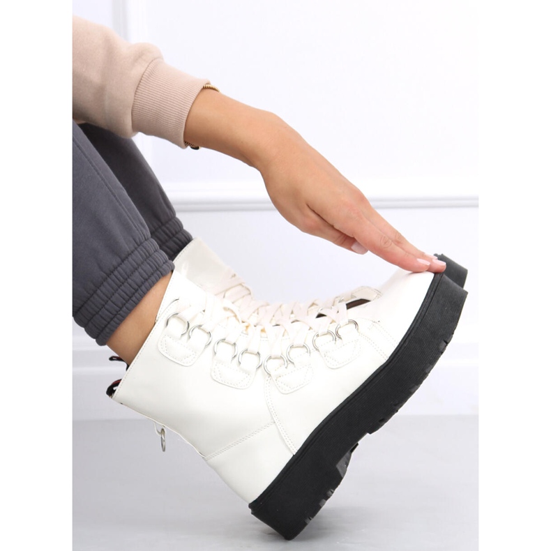 Botas con cordones Hean Blanco 2 Botas con cordones Hean Blanco 2
