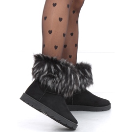 Botas de nieve con pelo de Else Black negro 5